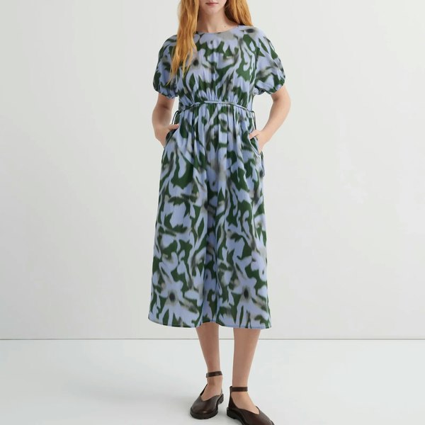 Kowtow Illustrate Dress - Misty Floral Kowtow Illustrate Dress - Misty Floral