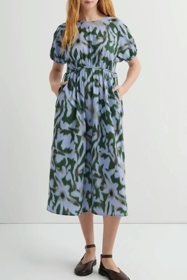 Kowtow Illustrate Dress - Misty Floral