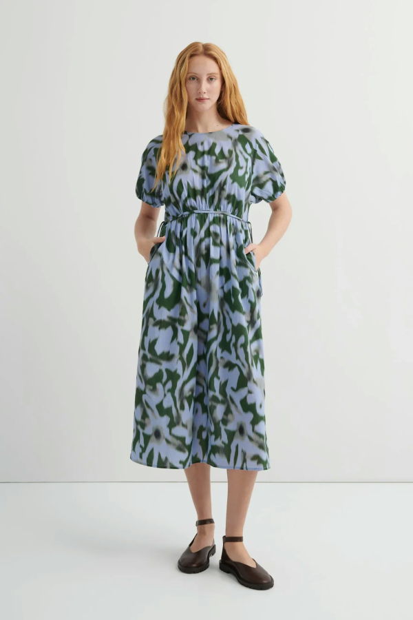 Kowtow Illustrate Dress - Misty Floral