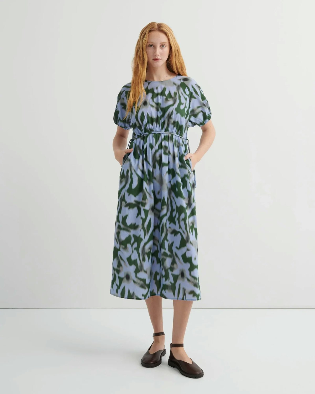 Kowtow Illustrate Dress - Misty Floral - Image 2 of 13