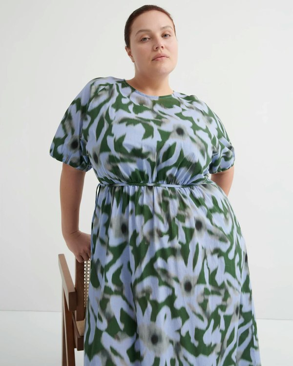 Kowtow Illustrate Dress - Misty Floral