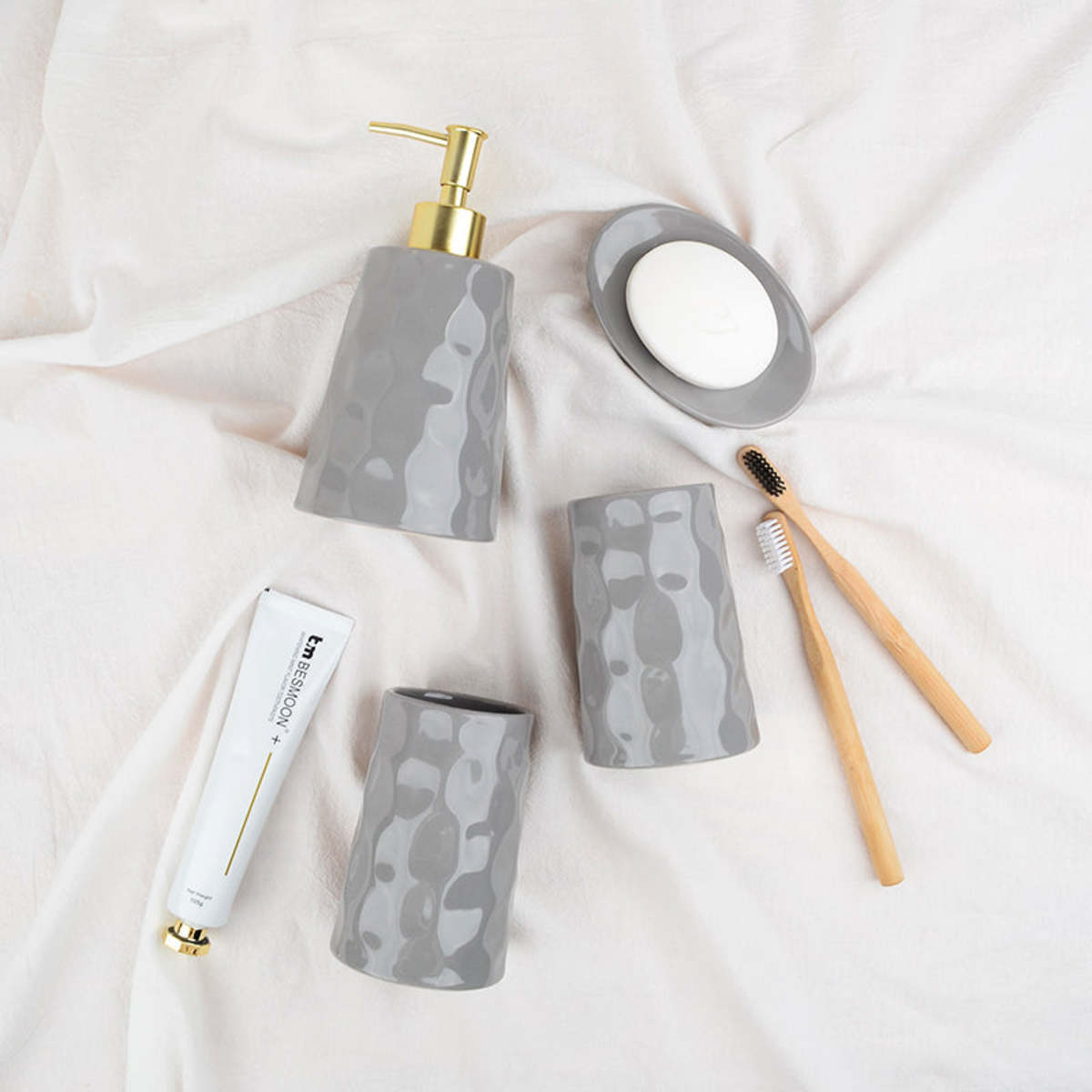 Bosilunlife Bring Nature Inside Liquid Bathroom Set - Image 3 of 11