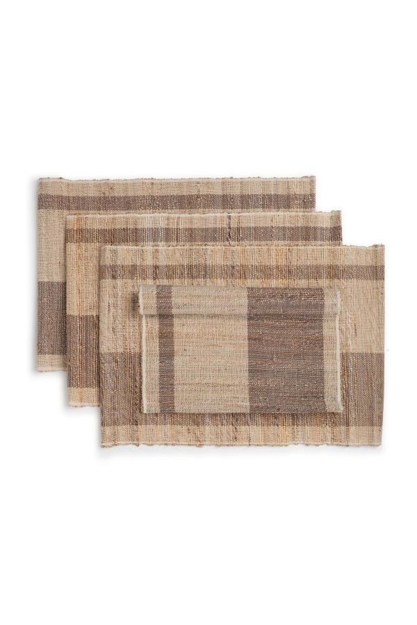 Sustainable Threads Biscotti Placemats Set of 4