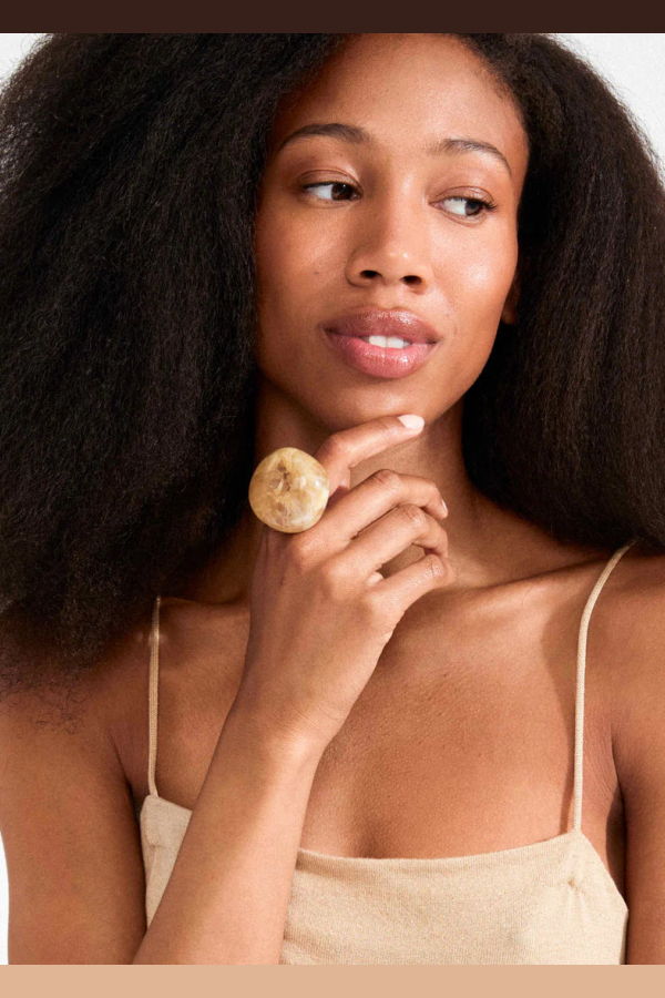 Pilgrim AASE Acrylic Chunky Adjustable Ring