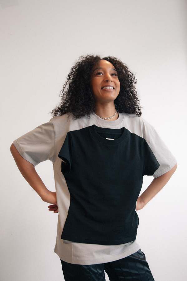 fey fey WORLDWIDE Double T-Shirt Top