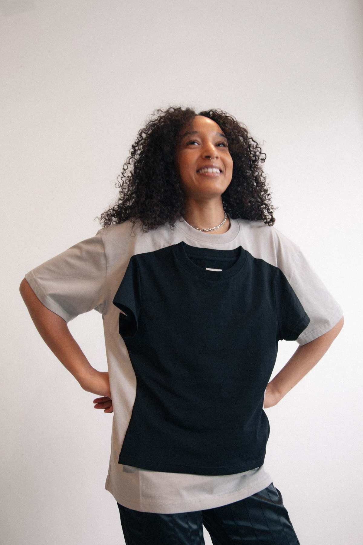 fey fey WORLDWIDE Double T-Shirt Top - Image 1 of 5