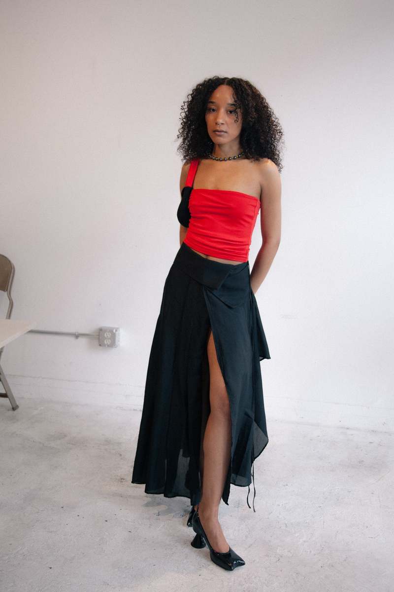 fey fey WORLDWIDE Purse Tube Top