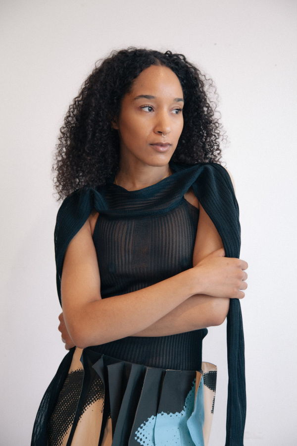 ULIKA SANCTUS Sheer Tank Top