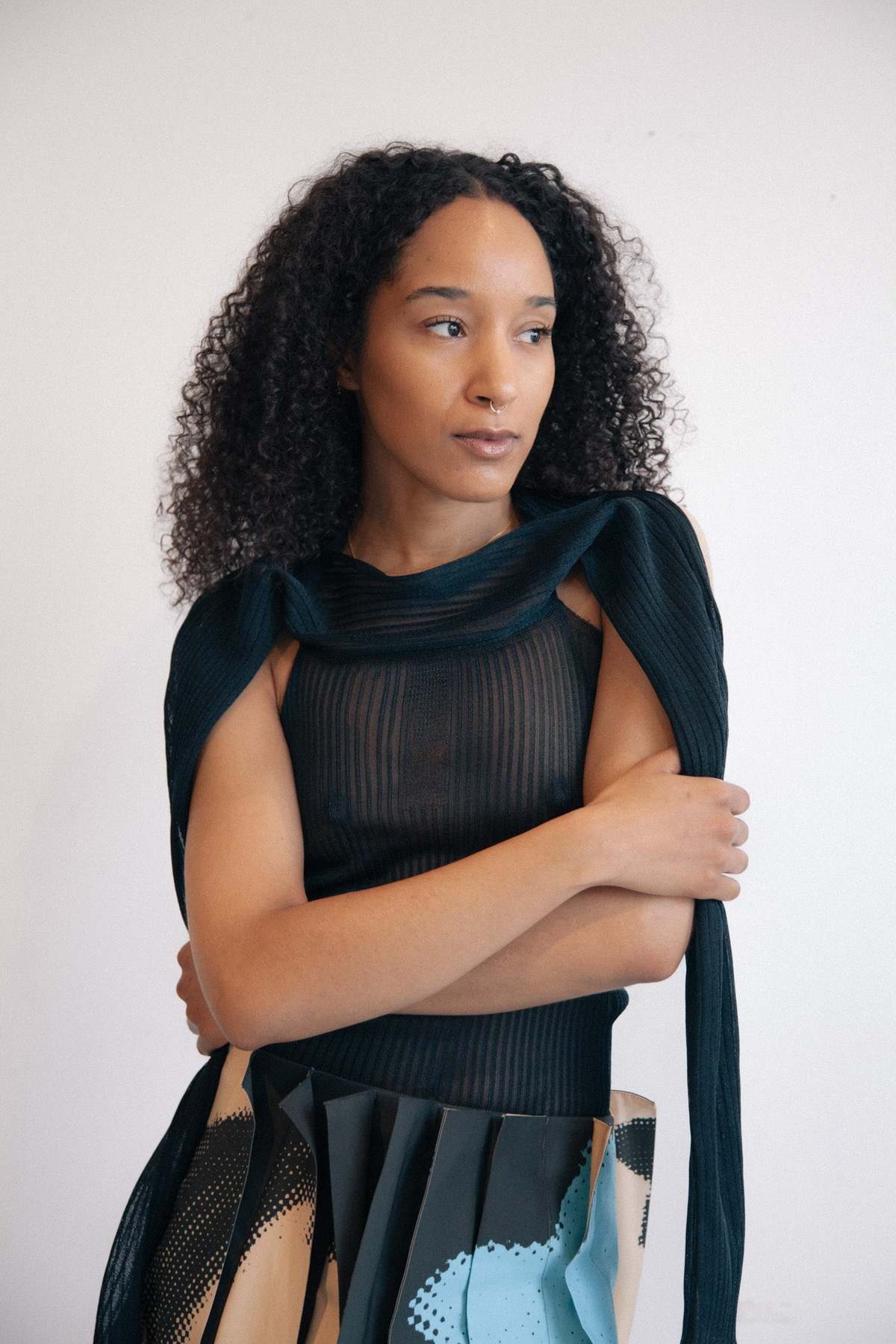 ULIKA SANCTUS Sheer Tank Top - Image 1 of 5