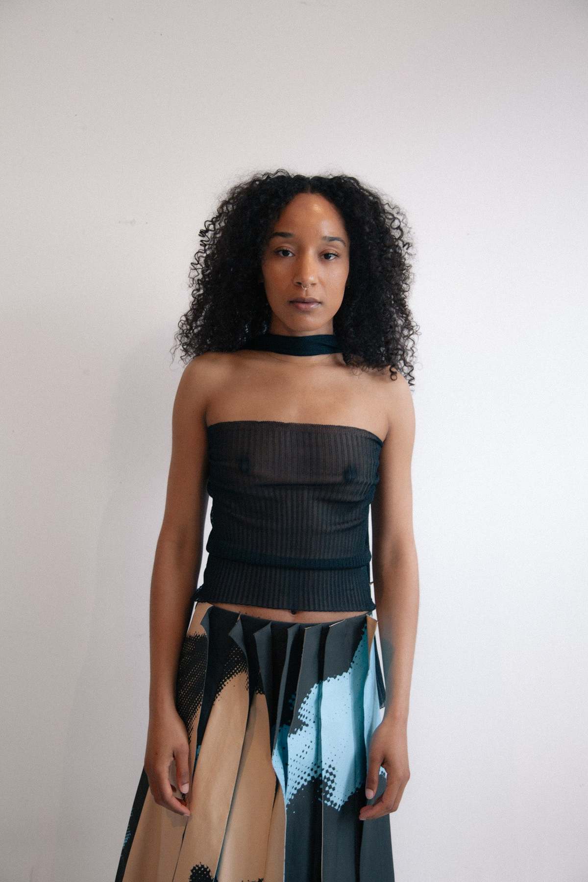 ULIKA SANCTUS Sheer Tank Top - Image 2 of 5