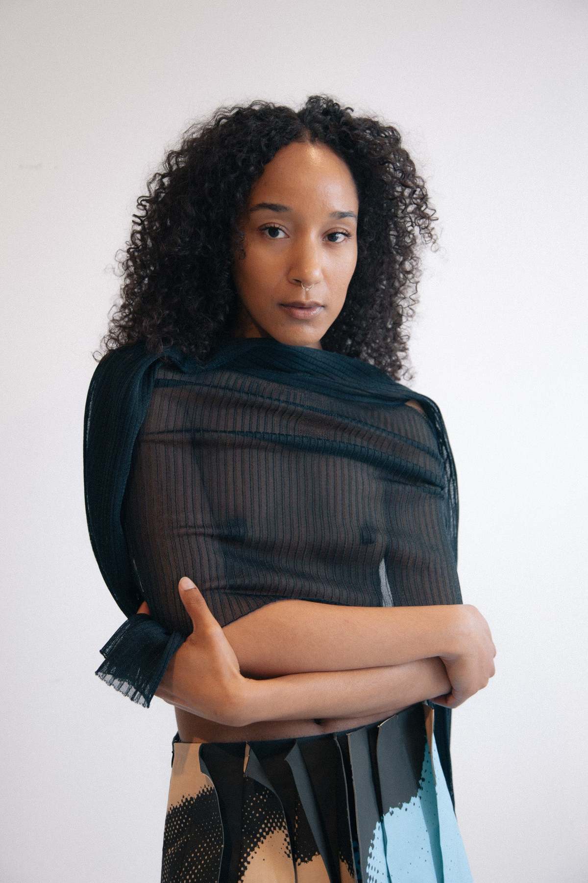 ULIKA SANCTUS Sheer Tank Top - Image 3 of 5