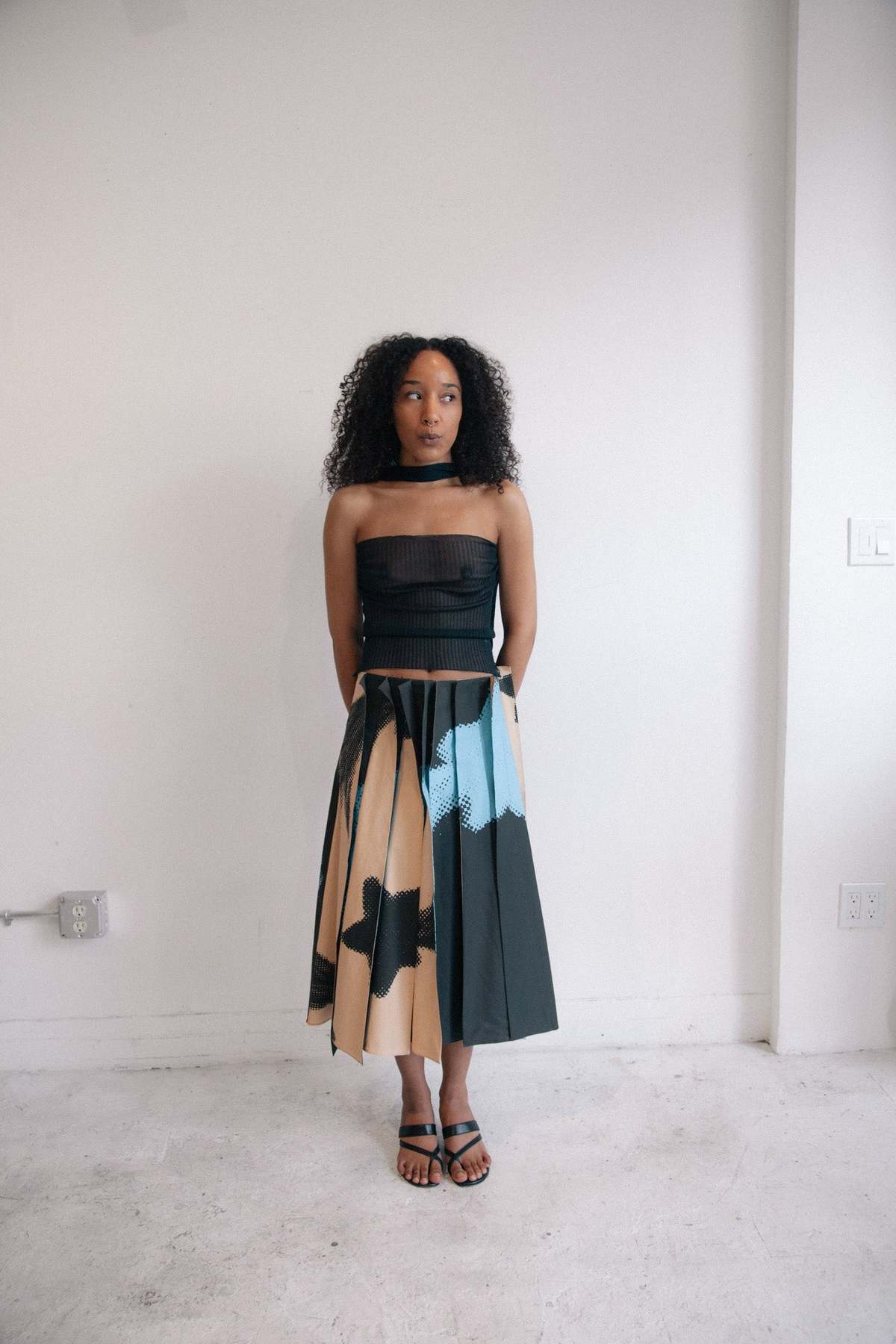 ULIKA SANCTUS Sheer Tank Top - Image 5 of 5