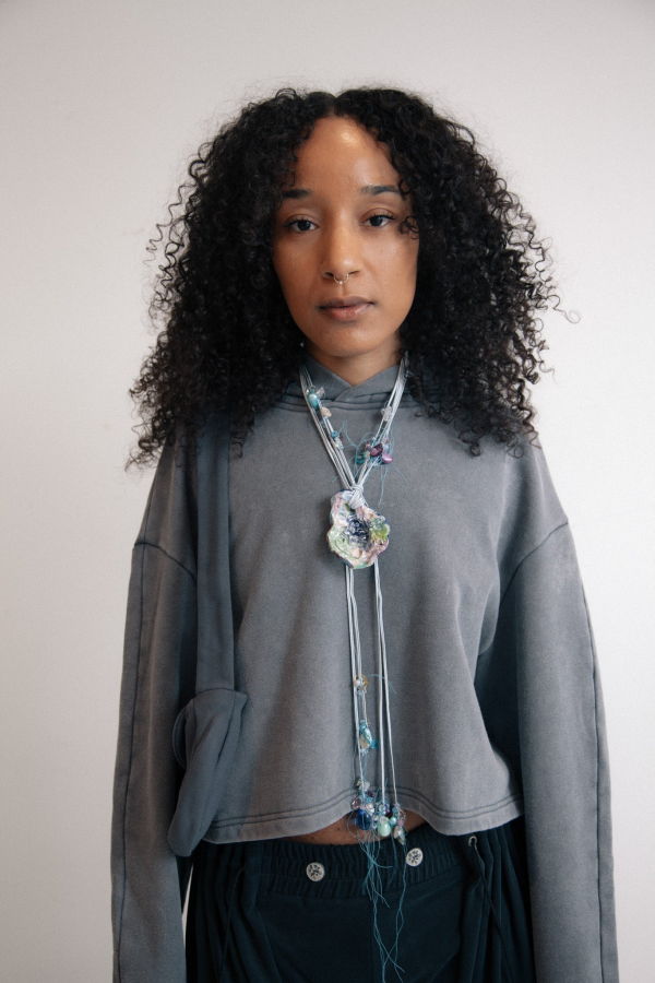 Mathilde Hiron Silver Ondines Necklace