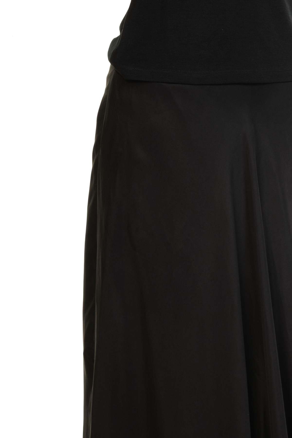 Peng Black Cupro Silk Skirt - Image 4 of 5