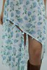 House of Sunny Hydrangea Asymmetric Mesh Skirt - Soft Blue - Thumbnail 9