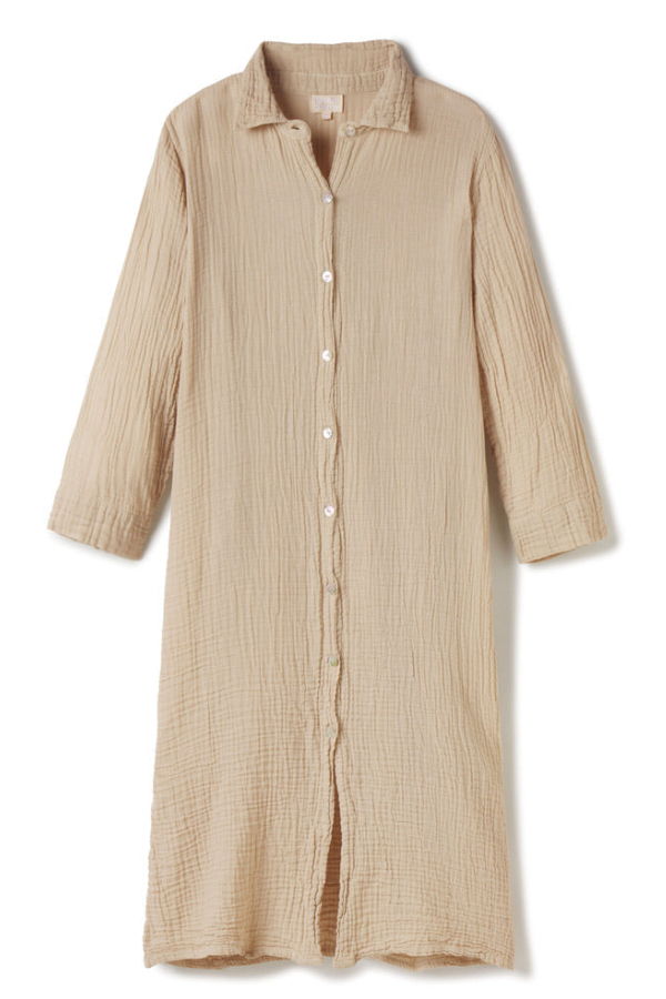 Honest Cotton Shell Shirt Dress