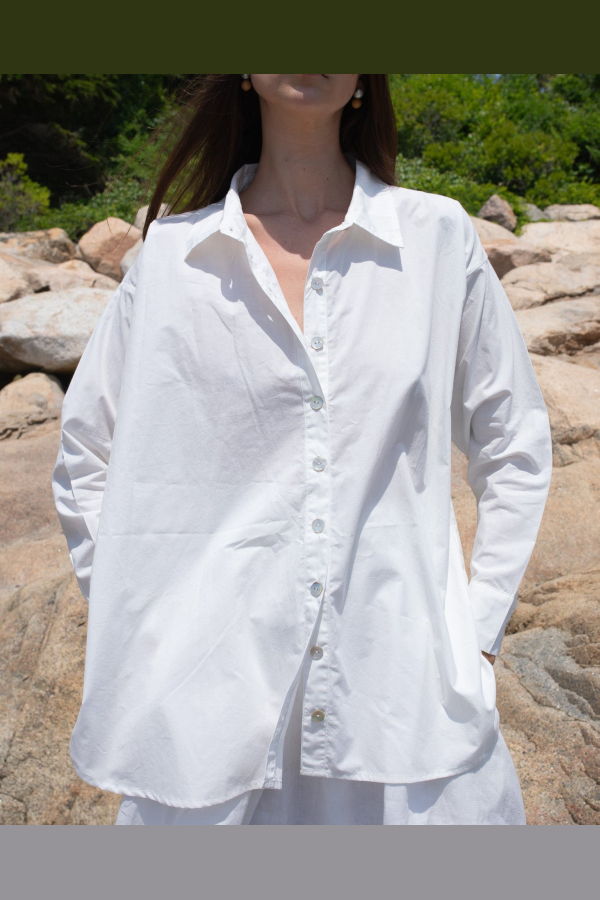 Honest Cotton Wren Button Down Shirt