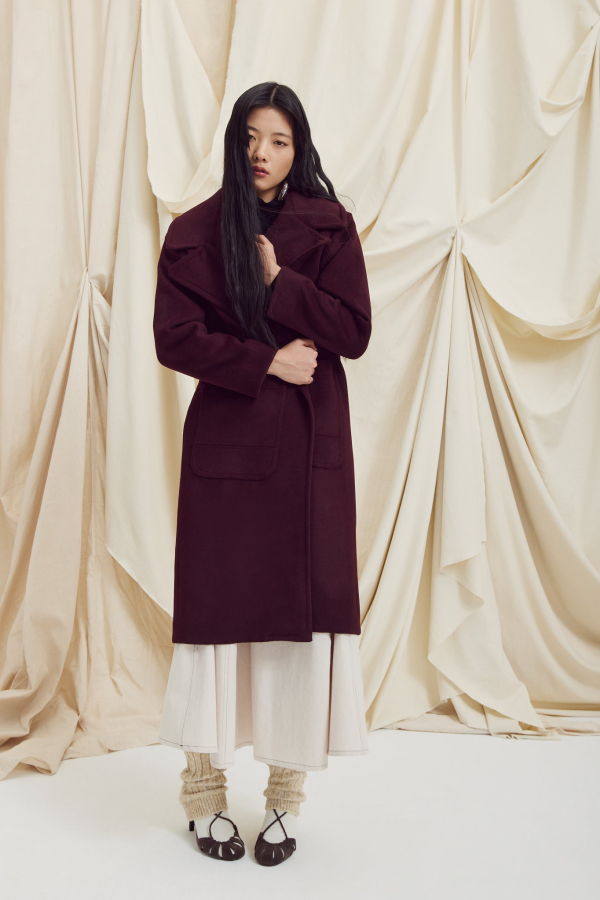 Eve Gravel Manteau Long Coat