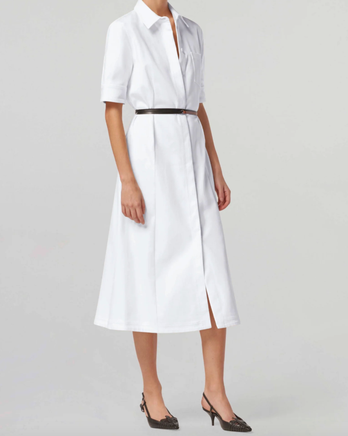 Altuzarra Kieran Dress - Optic White - Image 4 of 5