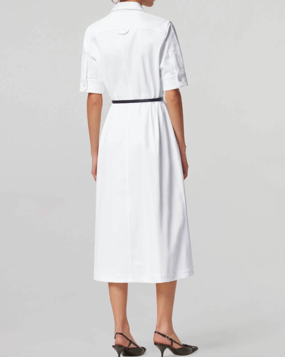 Altuzarra Kieran Dress - Optic White - Image 5 of 5