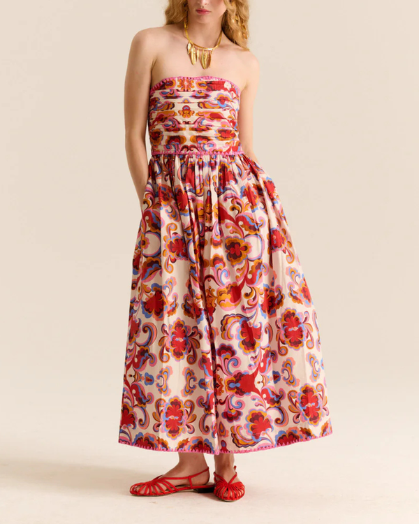 Carolina K Mana Dress - Paisley Floral