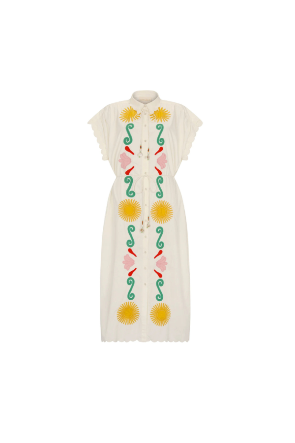 Carolina K Valerie Kaftan - Off White