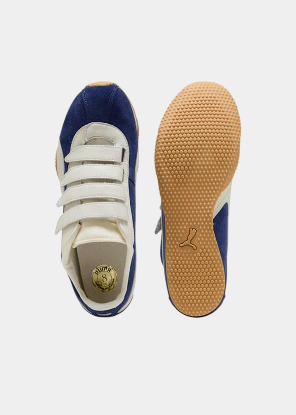 Puma H-Street Strap S Sneakers - Blue Jewel/Warm White - Image 3 of 5