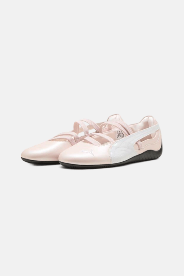 Puma Speedcat Ballet Metallic Sneakers - Jasmine Flower/Puma Black
