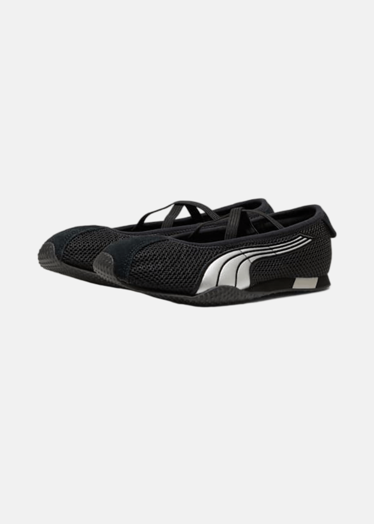 Puma H-Street Ballet Slip-Ons - Puma Black/Puma Silver - Image 2 of 5