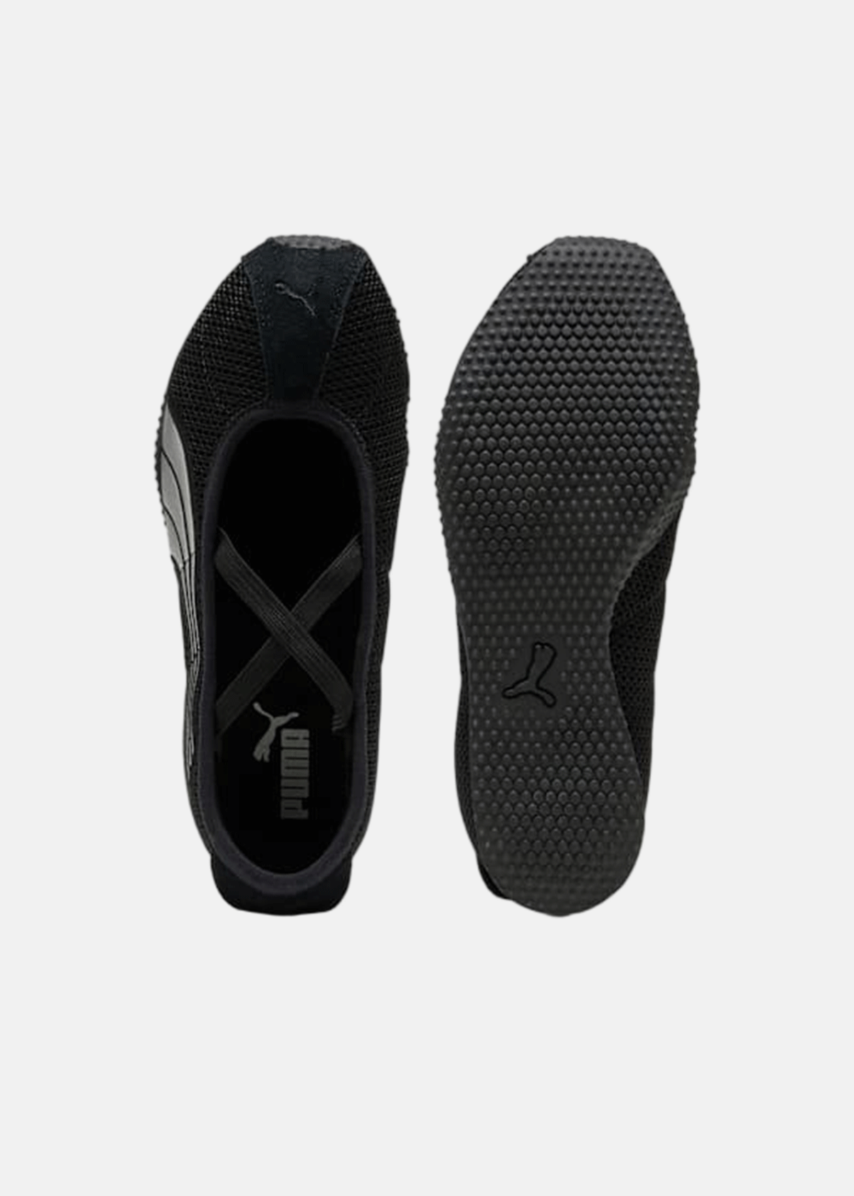 Puma H-Street Ballet Slip-Ons - Puma Black/Puma Silver - Image 4 of 5