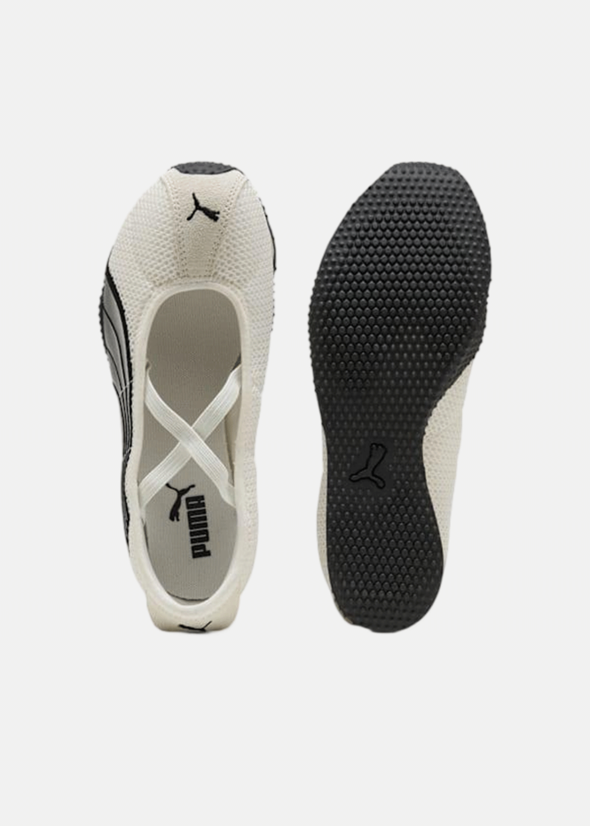 Puma H-Street Ballet Sneakers - Warm White/PUMA Silver - Image 6 of 6