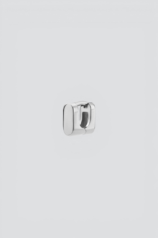 Miansai Sterling Silver Tyson Huggie Earring