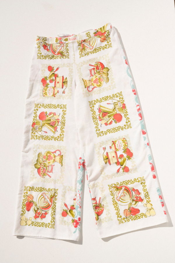 Carleen Scout Tie-Back Pant - Sugar/Fruit
