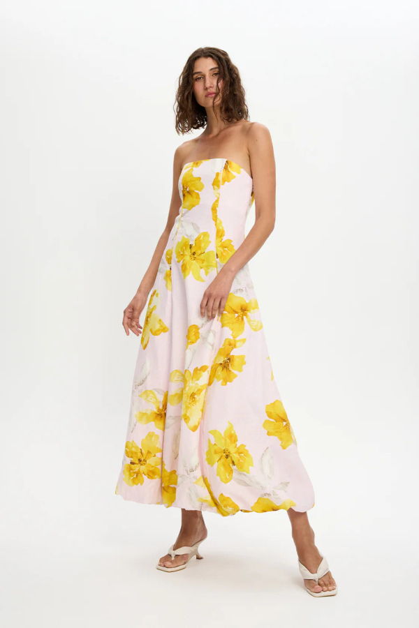 Kivari Francine Strapless Maxi Dress