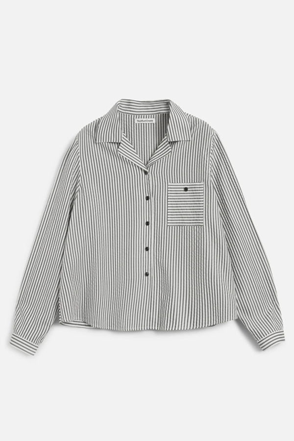 YMC Annie Pleated Shirt
