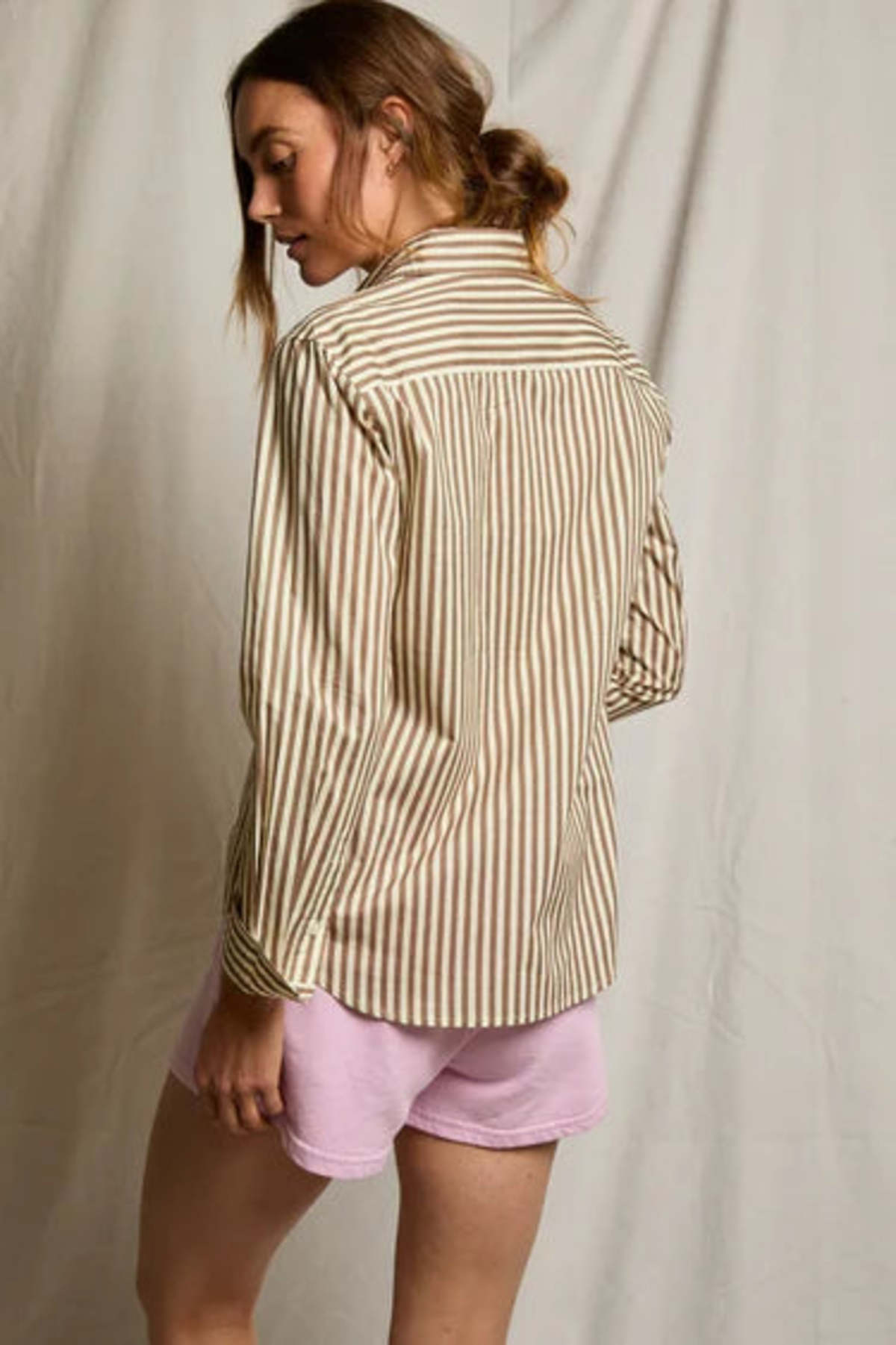 Perfect White Tee Gisele Poplin Long Sleeve Button-Up Shirt - Image 2 of 3
