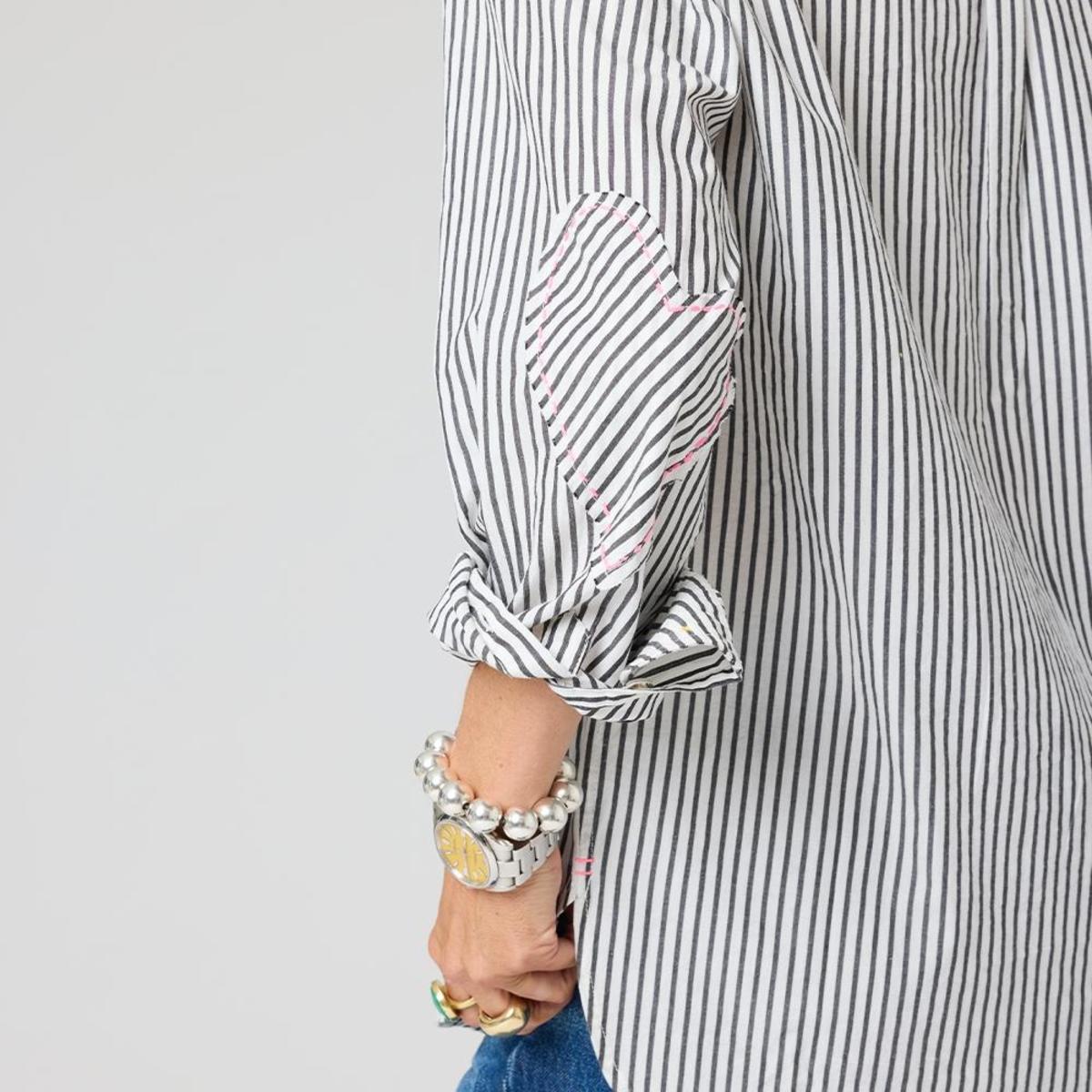 Kerri Rosenthal Mia Stripe Shirt - Image 2 of 5
