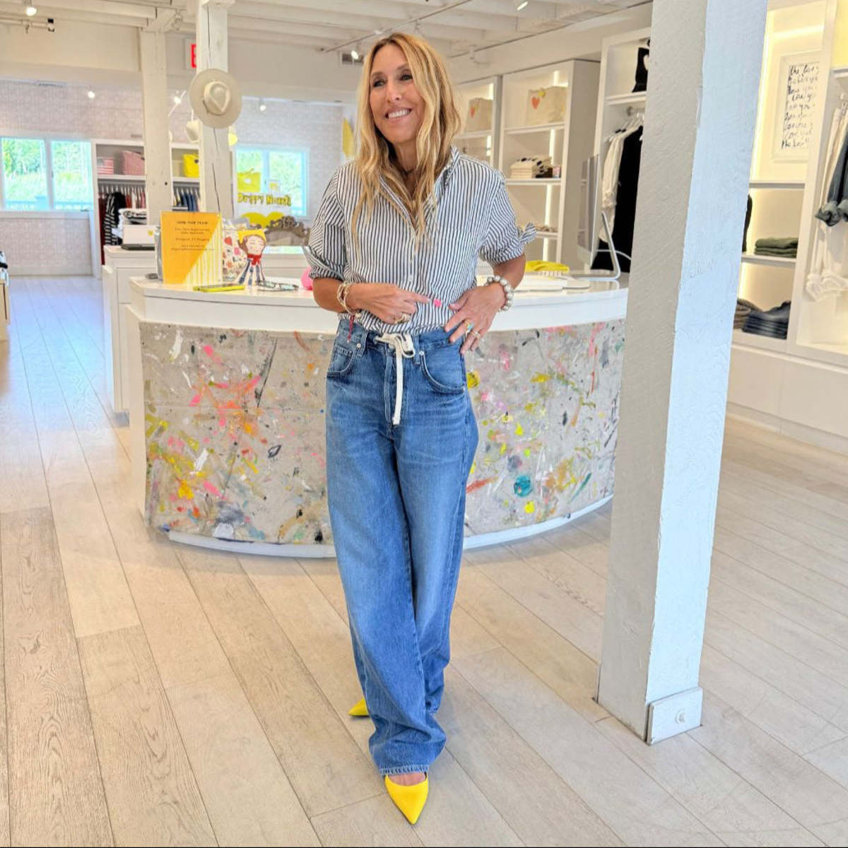 Kerri Rosenthal Mia Stripe Shirt - Image 5 of 5