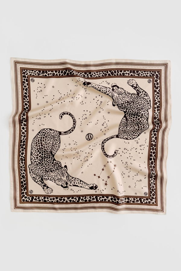 lescarf Zodiac Gemini Scarf 65cm