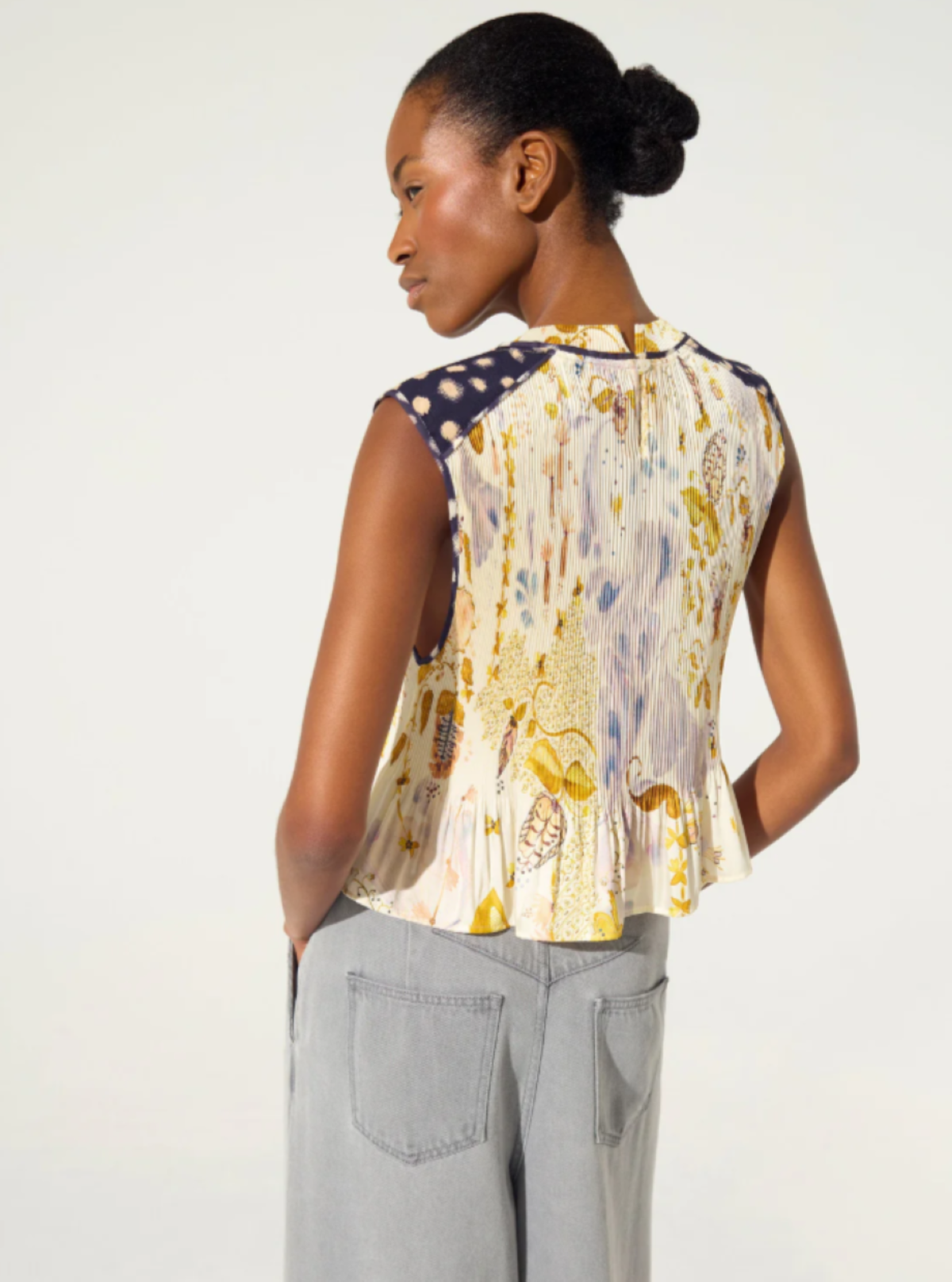 Cotélac Pleated Tank Top - Image 2 of 4