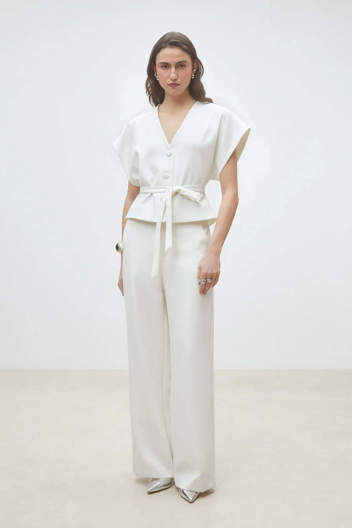 Suncoo Lazlo Blouse - Ecru - Image 2 of 4