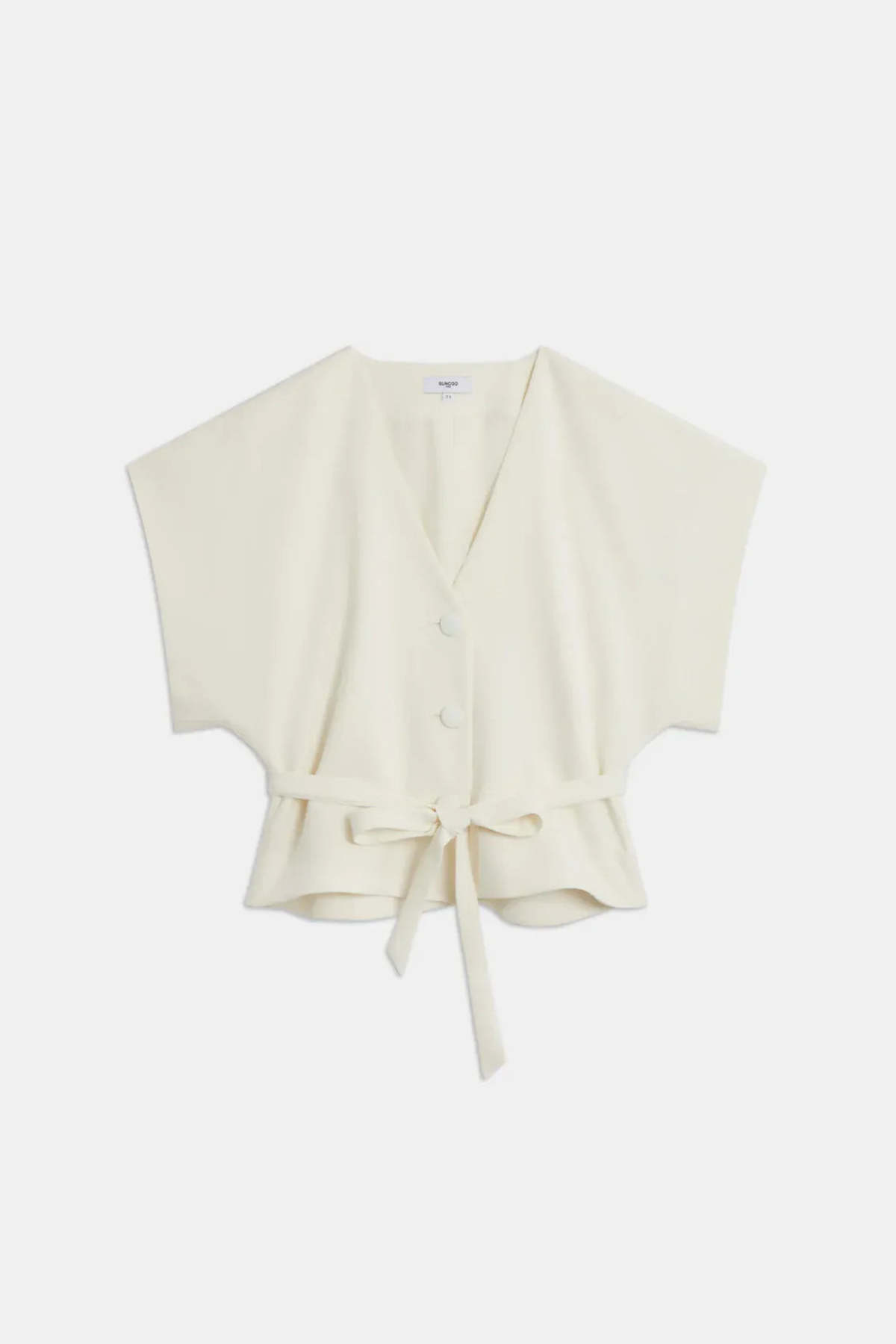 Suncoo Lazlo Blouse - Ecru - Image 4 of 4