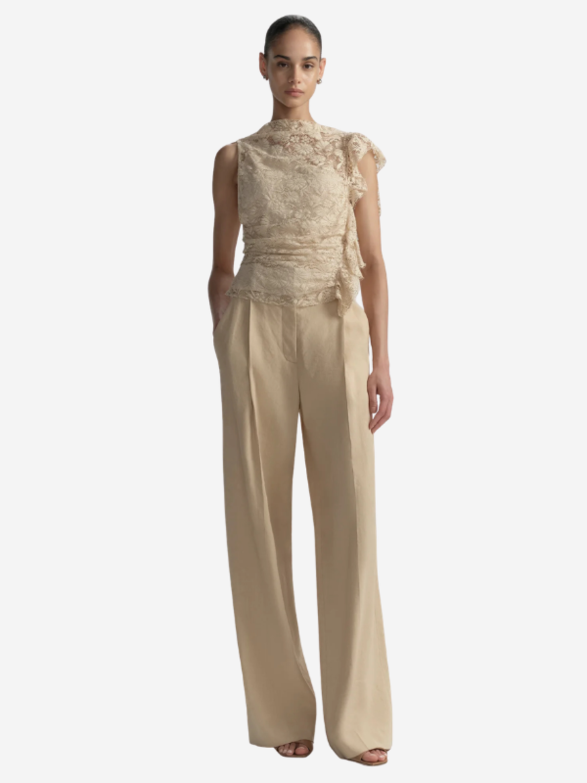 A.L.C. Astrid Top - Crema Dolce - Image 2 of 6