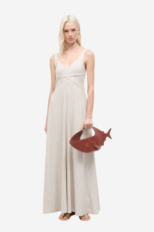 Staud Madison Dress - Natural