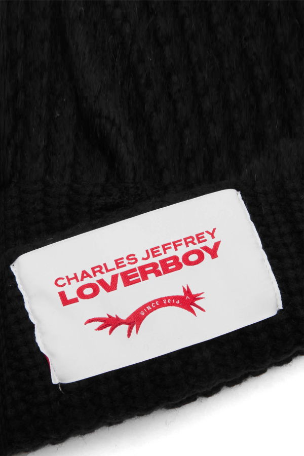 CHARLES JEFFREY LOVERBOY Chunky Ears Beanie - Black