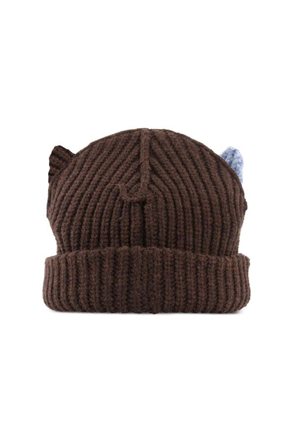 Charles Jeffrey Chunky Ears Beanie - Brown