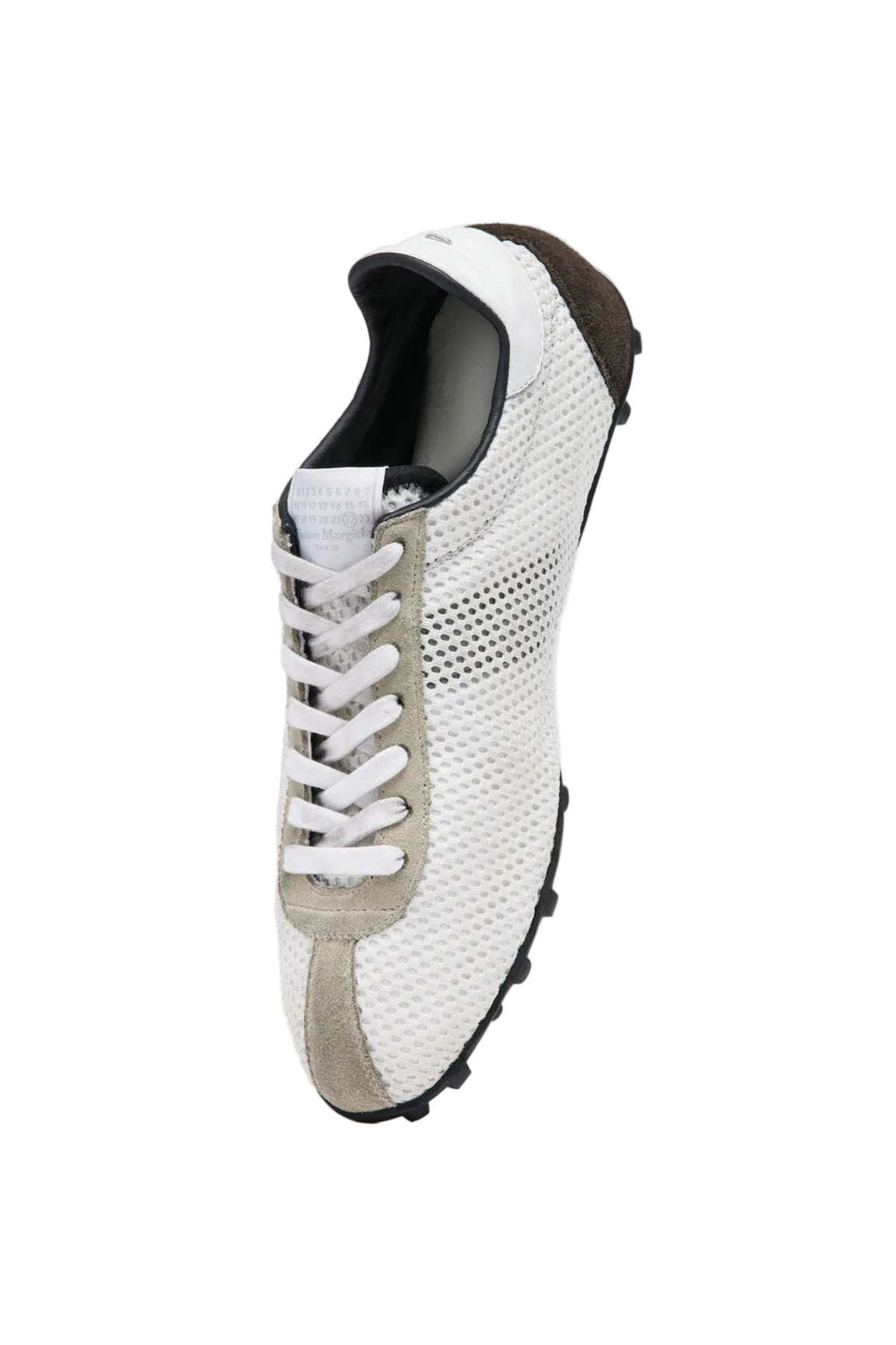 Maison Margiela Sprinter Low Top Sneakers - White/Grey - Image 2 of 6