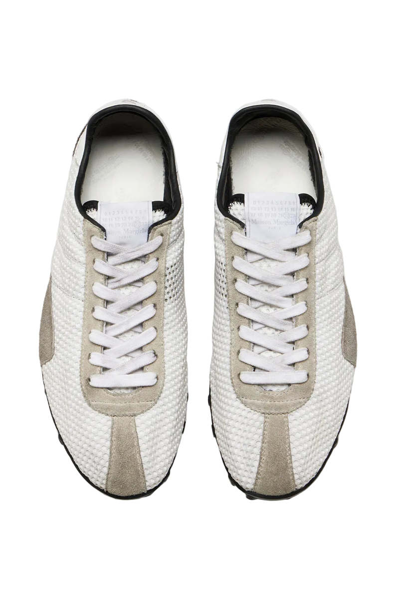 Maison Margiela Sprinter Low Top Sneakers - White/Grey