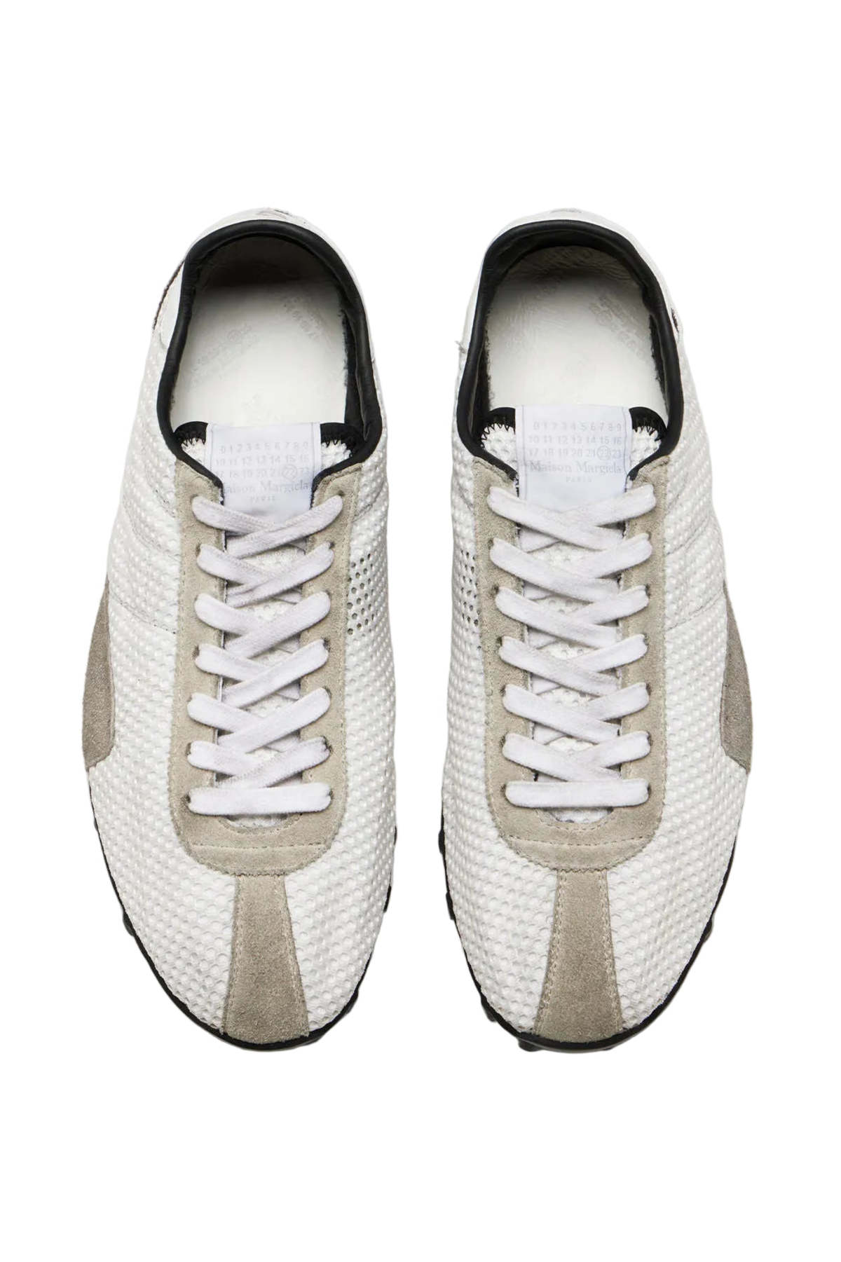 Maison Margiela Sprinter Low Top Sneakers - White/Grey - Image 5 of 6