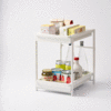 Yamazaki Home Under-Sink Rack with Pull-Out Shelf Kitchen Organizer - Thumbnail 2